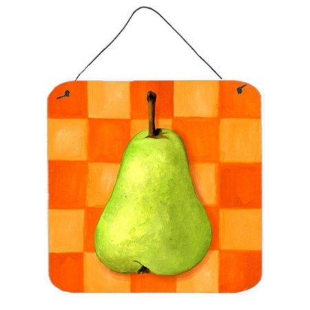 MICASA Pear in Orange by Ute Nuhn Wall or Door Hanging Prints MI260575